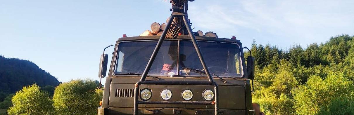 На Буковині правоохоронці виявили незаконне перевезення лісодеревини