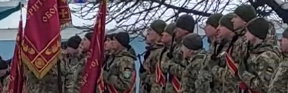 107-ма окрема бригада ТРО Буковини отримала бойовий прапор