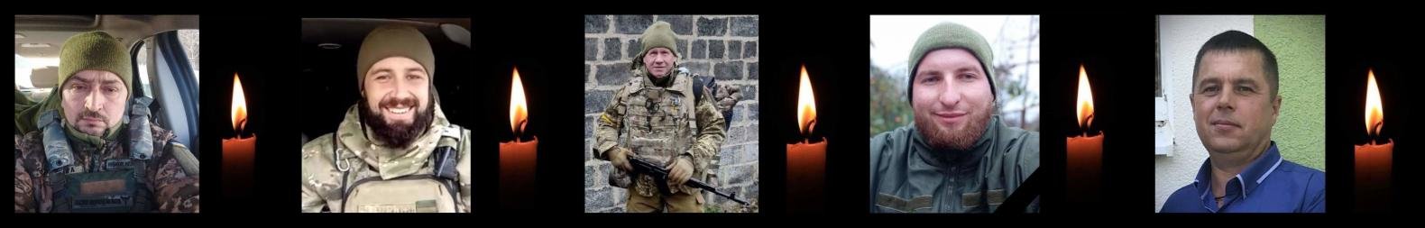 Сьогодні на Буковині прощаються з п'ятьма хоробрими Героями
