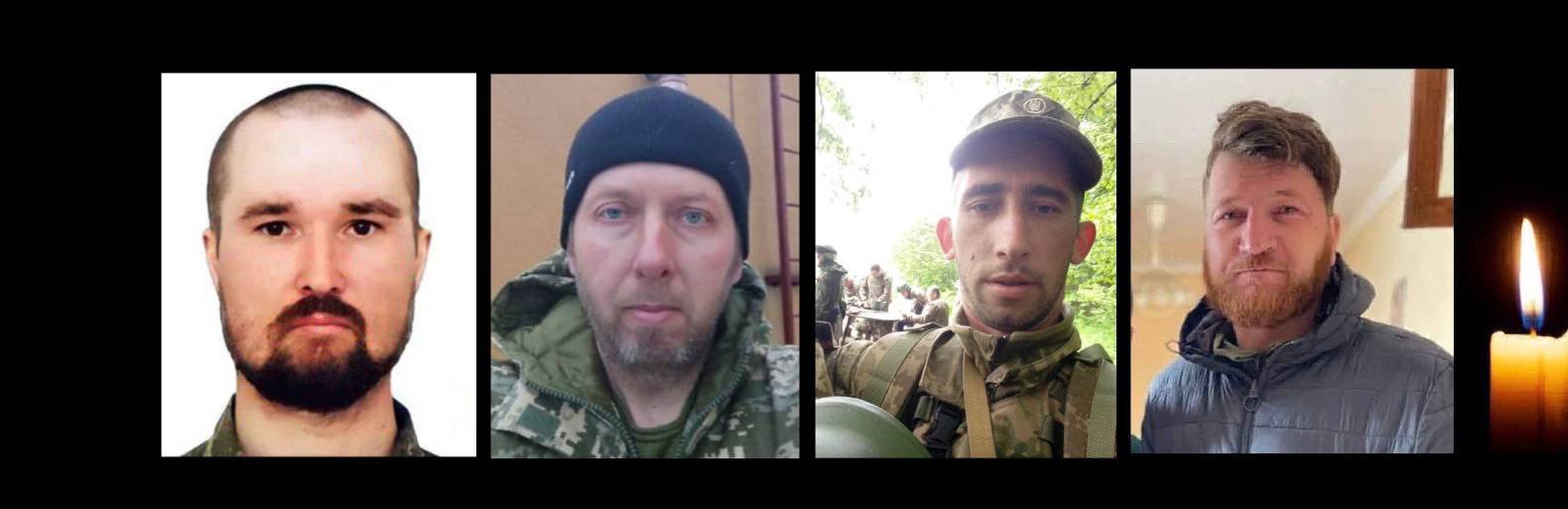 На Буковині минулого тижня попрощались з чотирма воїнами