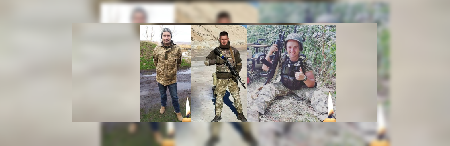 Трьох земляків, які загинули захищаючи Україну, посмертно нагородили Орденом «За мужність» III ступеня