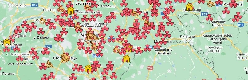 У Чернівцях діє онлайн-мапа укриттів - Центр протидії дезінформації