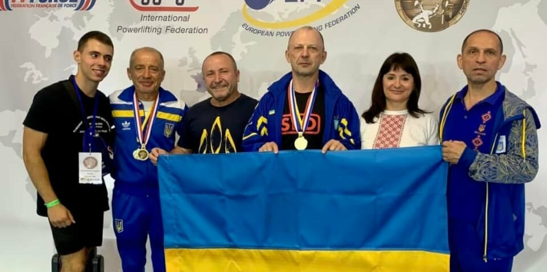 Депутат Чернівецької облради став чемпіоном Європи з жиму лежачи серед ветеранів