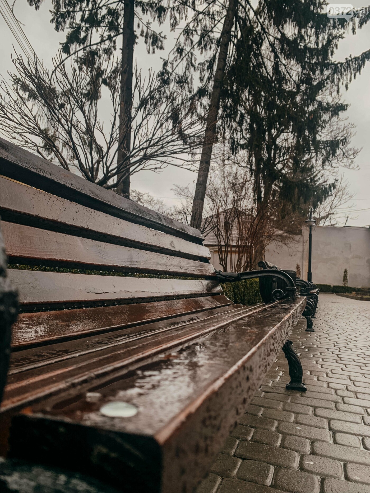Фото дощового ранку в Чернівцях