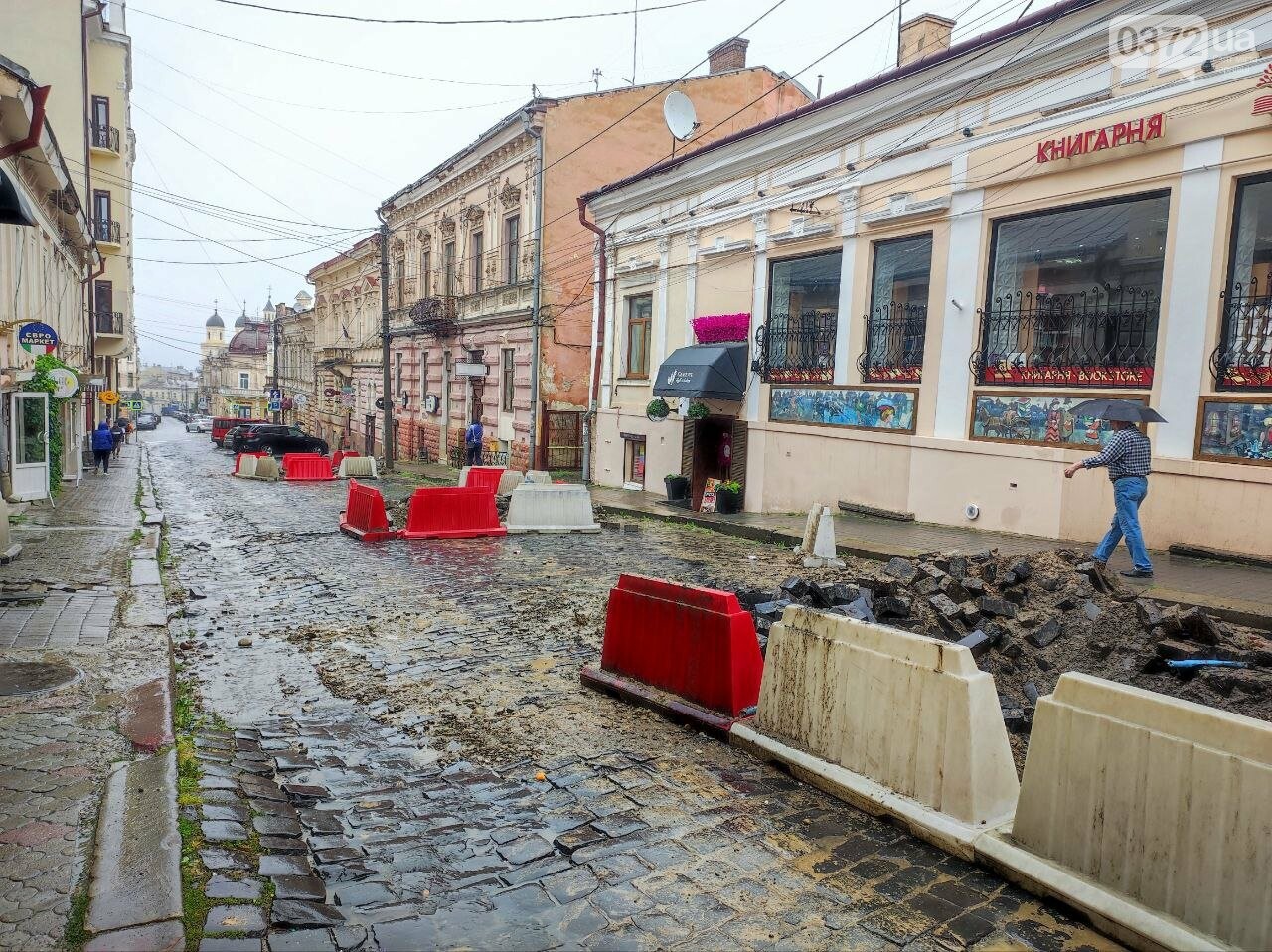 Ремонт вулиці Заньковецької у Чернівцях - 3 липня 2024 року