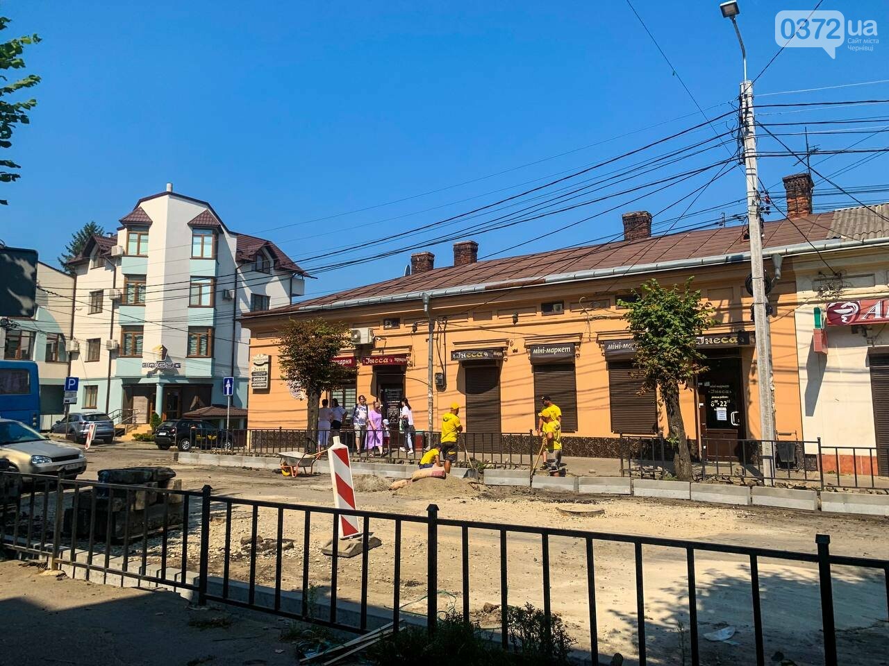 Ремонт вулиці Сторожинецької в Чернівцях