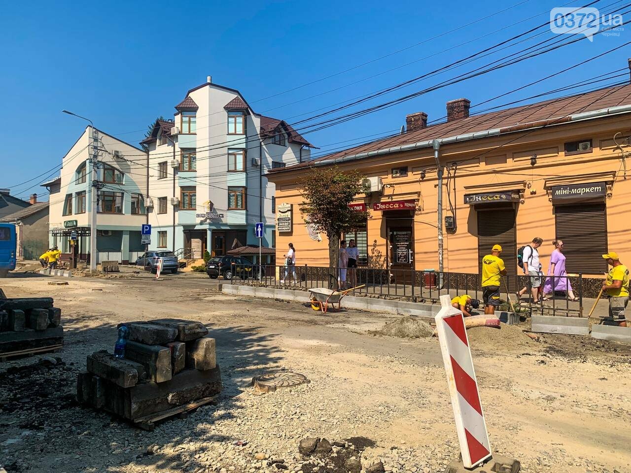 Ремонт вулиці Сторожинецької в Чернівцях