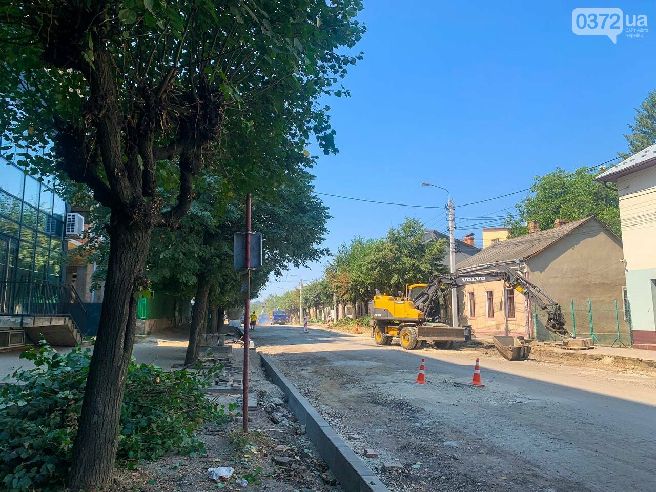 Ремонт вулиці Сторожинецької в Чернівцях