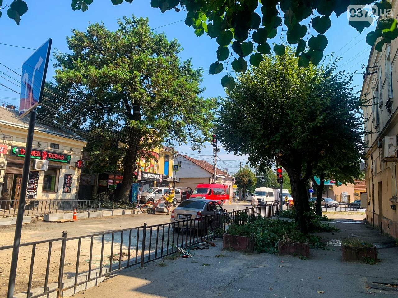 Ремонт вулиці Сторожинецької в Чернівцях