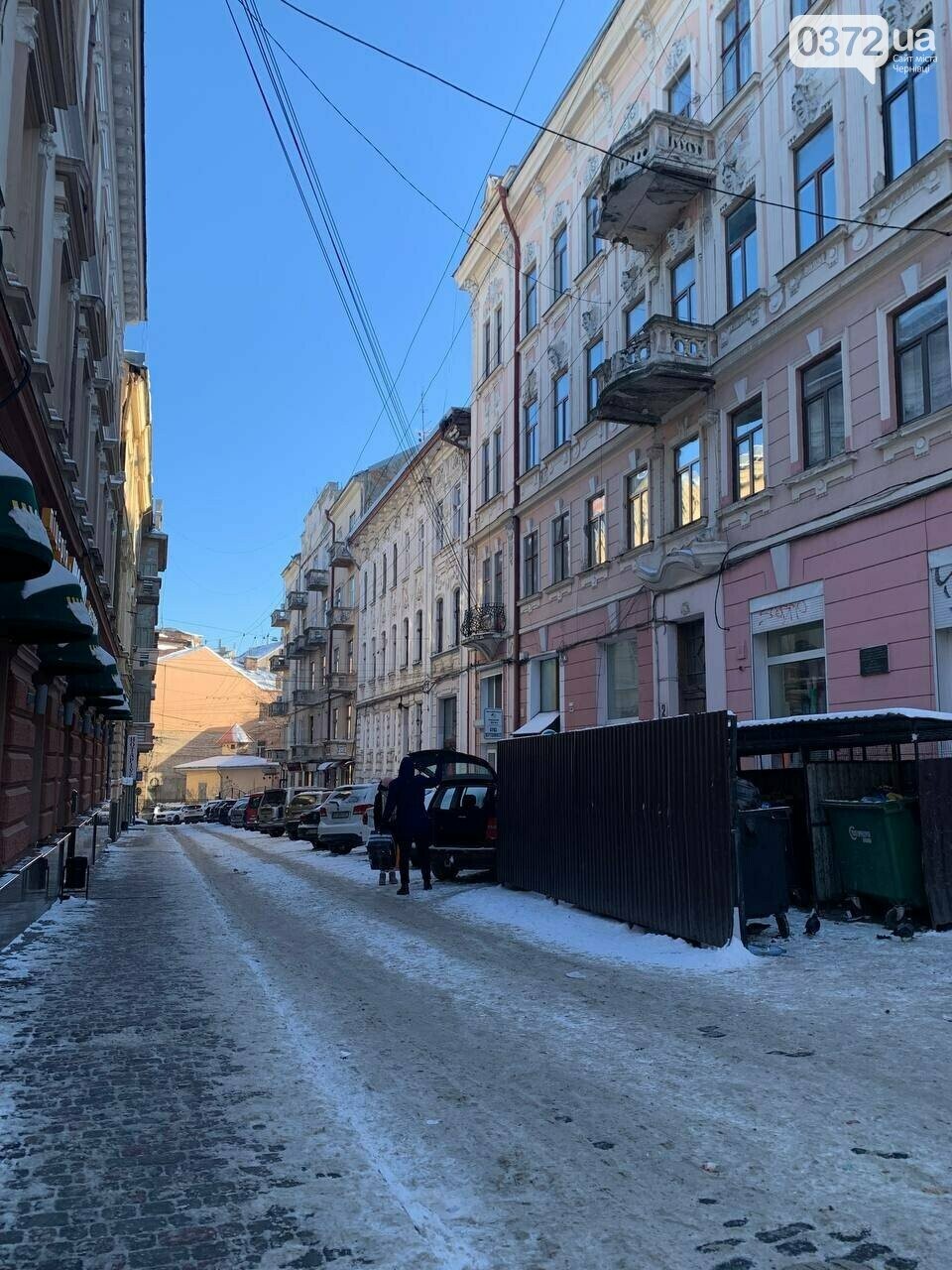 Сайт 0372, Ожеледиця та сніг в місті Ожеледиця та сніг в місті
