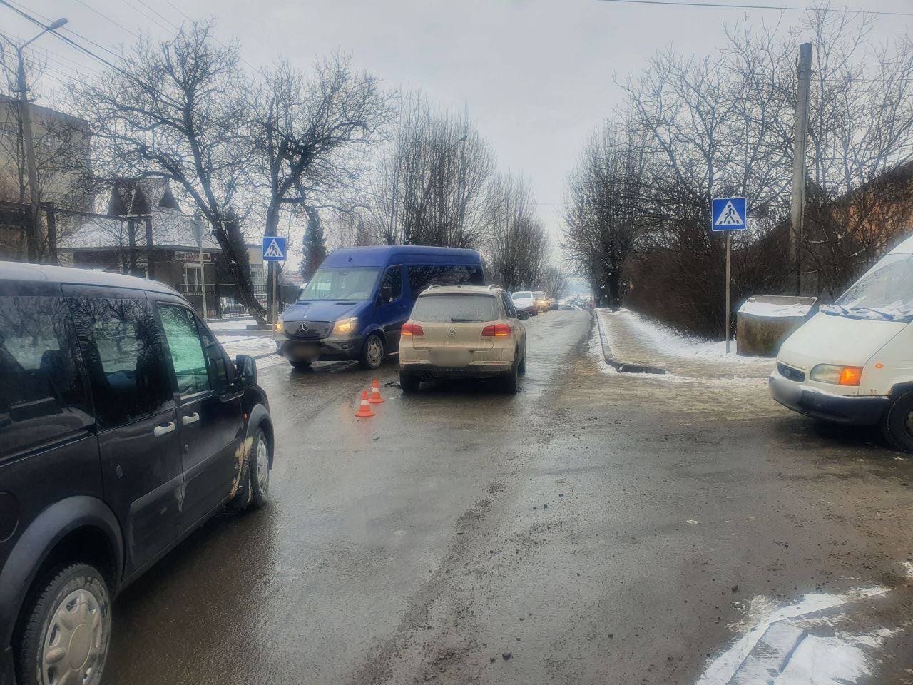 ДТП у Чернівцях на вул. Фастівській