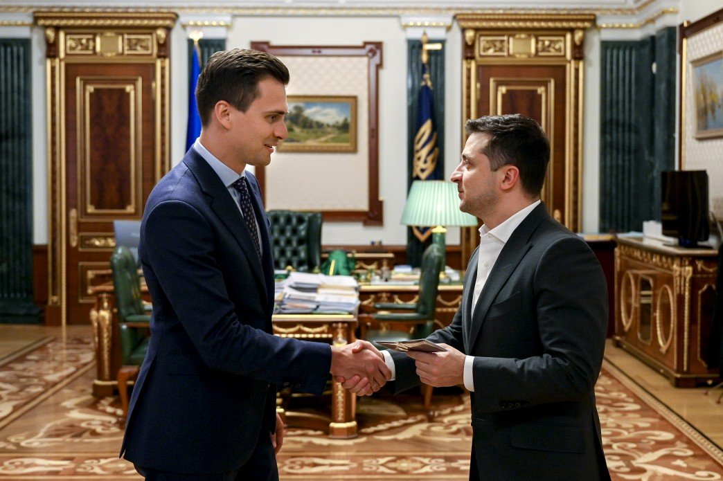 Володимир Зеленський та Олександр Скічко