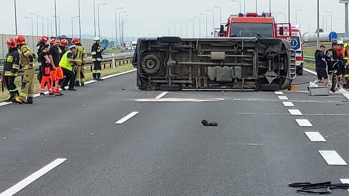 ДТП з українцями у Польщі