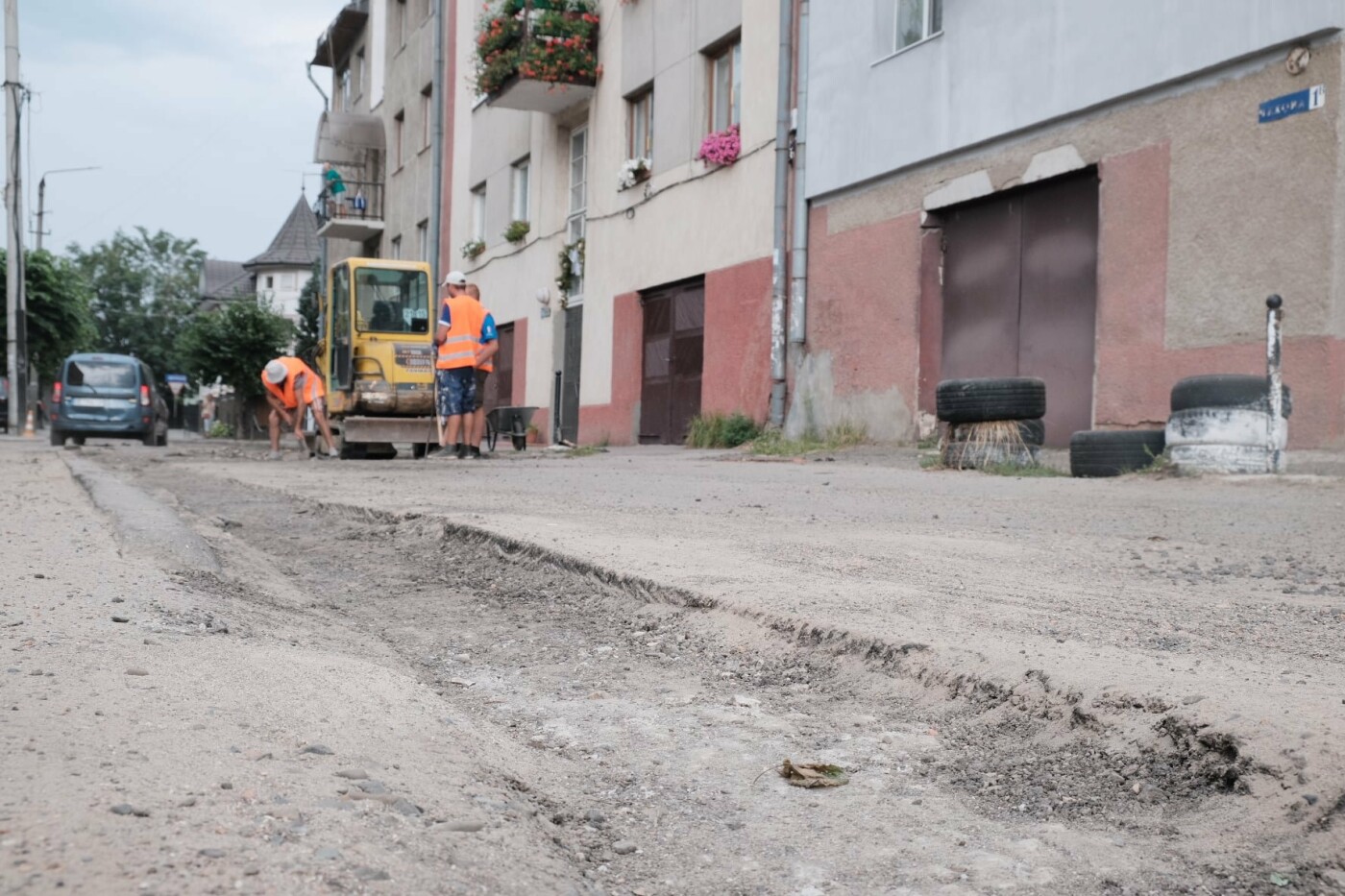 Ремонт вулиці Чехова у Чернівцях