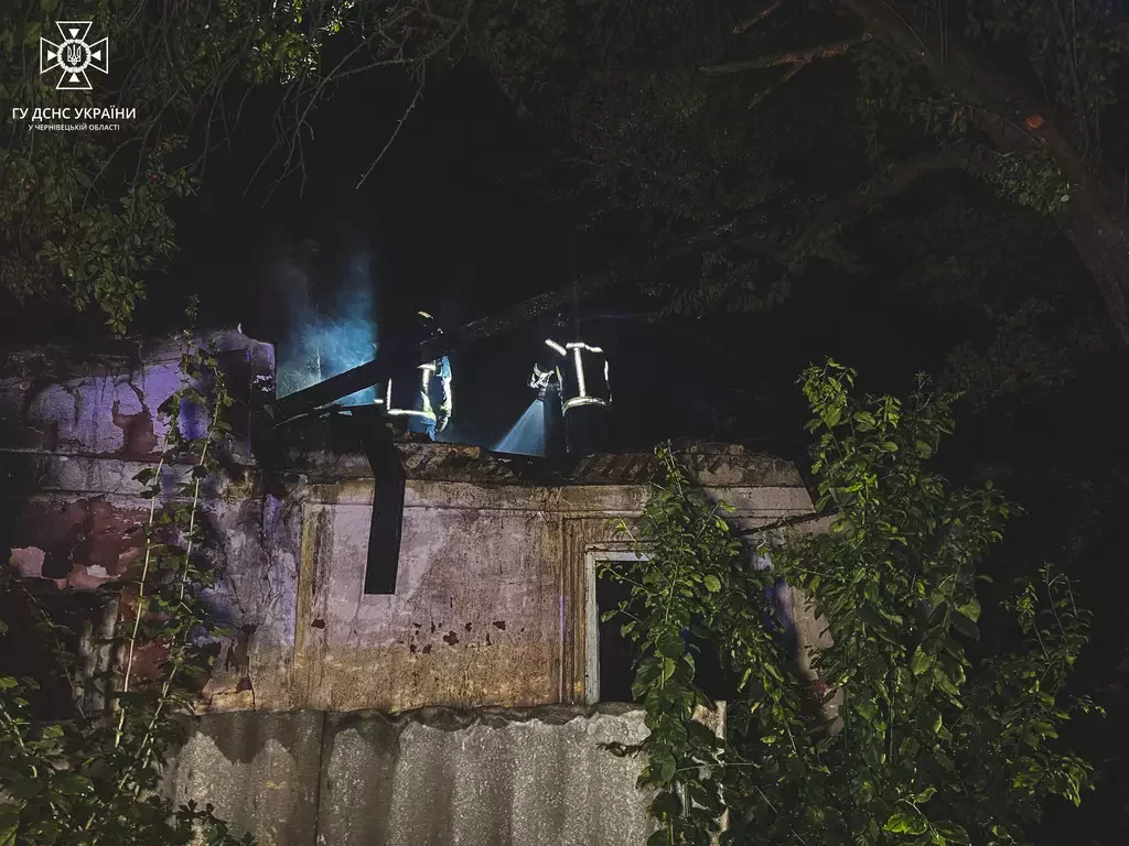 У Чернівцях горів житловий будинок: за добу загасили вісім пожеж в області