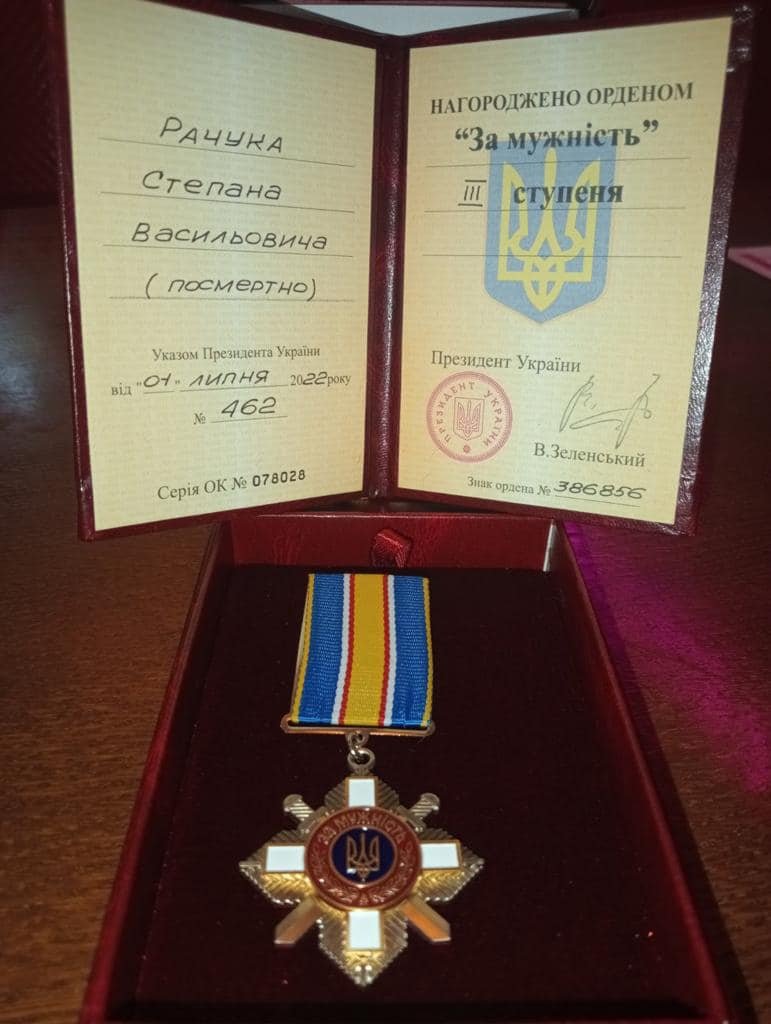 Вічна пам'ять воїну: буковинського захисника посмертно нагородили орденом «За мужність» III ступеня