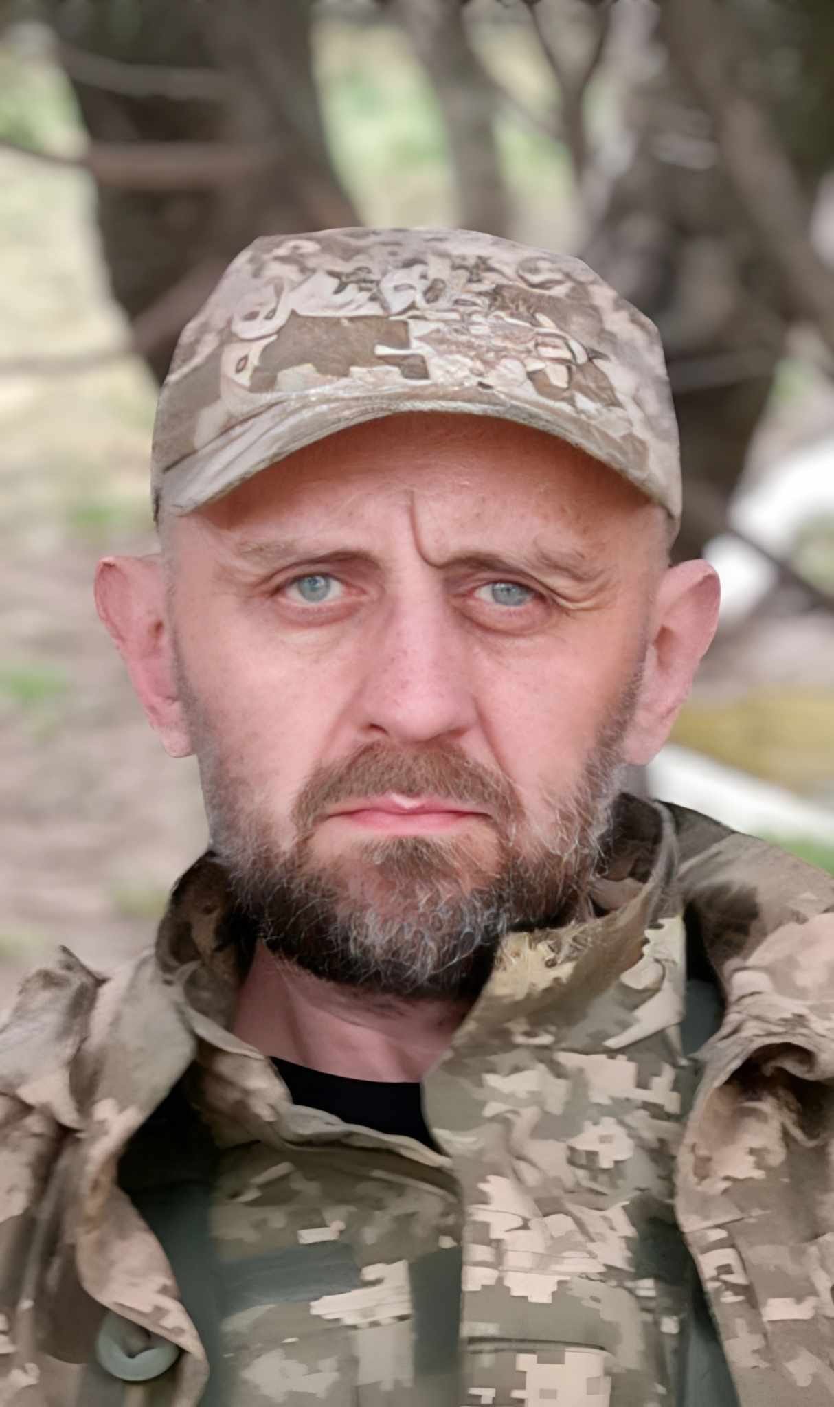 Стрілець 107 окремої бригади Сил територіальної оборони ЗСУ Андрій Віхров