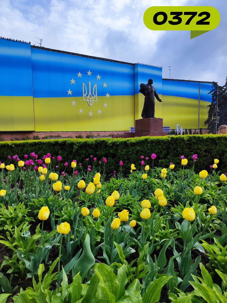 Центральна площа та фонтан на Центральній площі