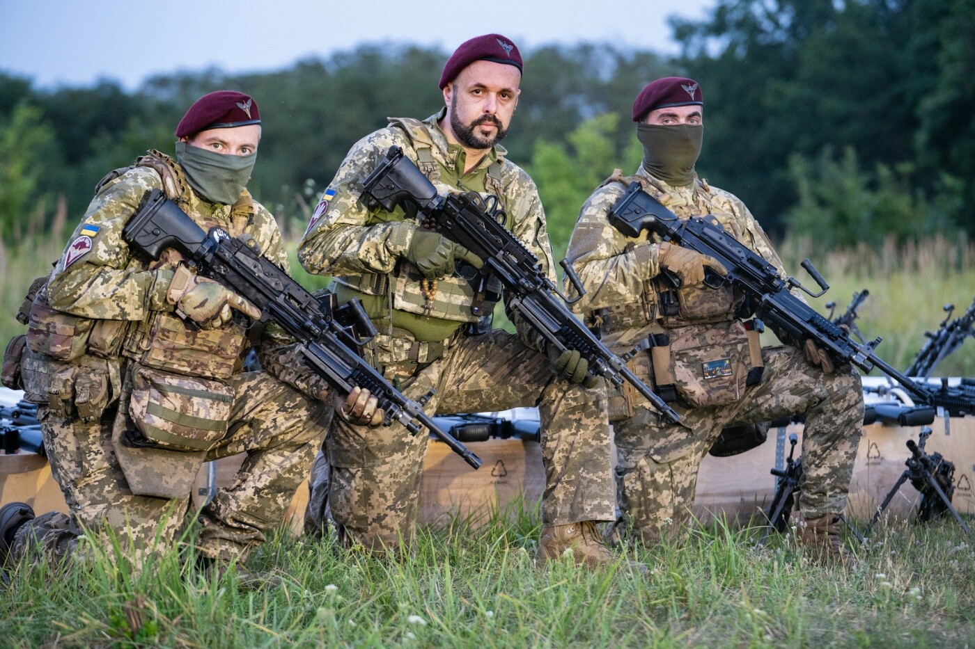 Кулемети для 82-ї окремої десантно-штурмової бригади, джерело фото - сторінка бригади у Facebook