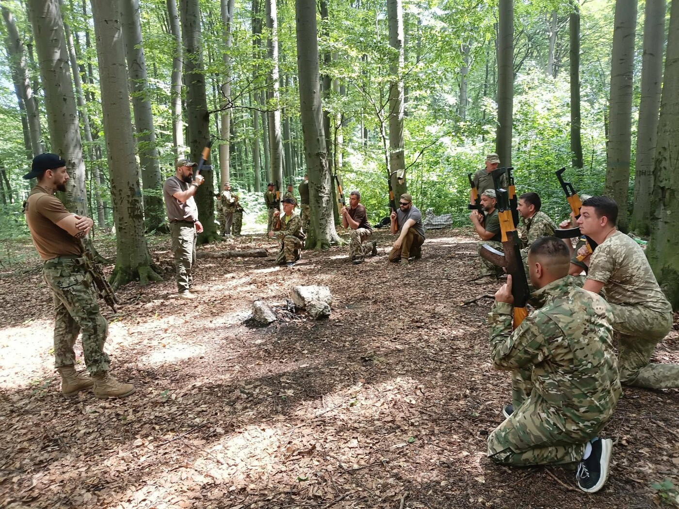 Чернівецький центр підготовки громадян до національного спротиву, Комплексне практичне заняття Комплексне практичне заняття