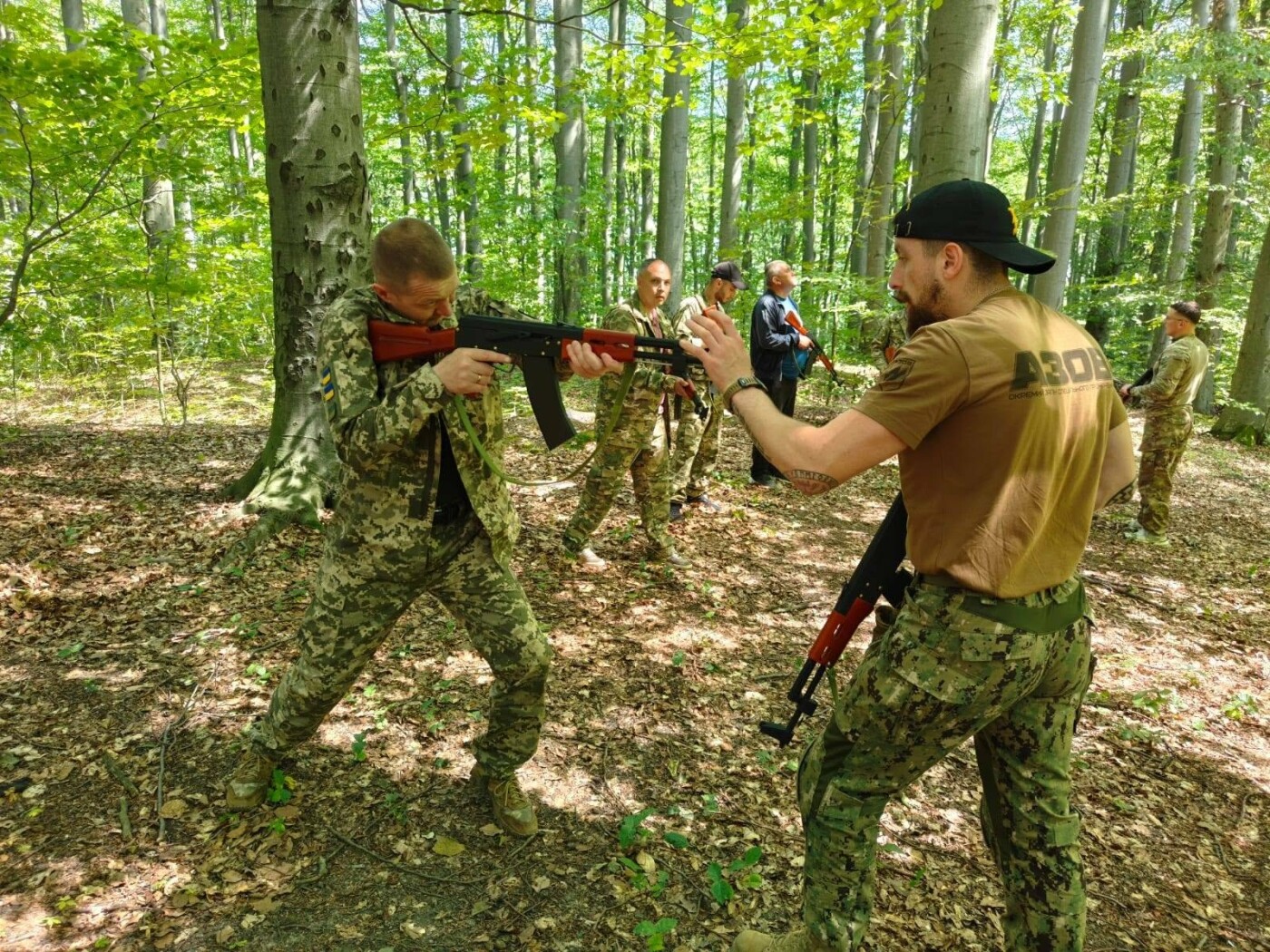 Чернівецький центр підготовки громадян до національного спротиву, Комплексне практичне заняття Комплексне практичне заняття