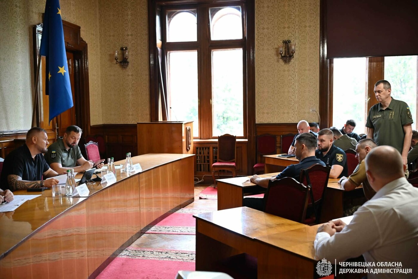 Руслан Осипенко, Під час засідання Під час засідання
