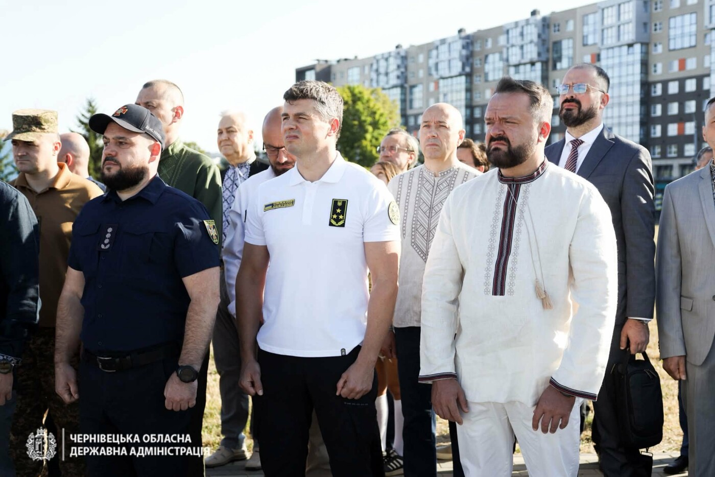 Урочистості з нагоди Дня Державного прапора України у Чернівцях