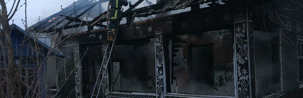 На Буковині під час пожежі загинув чоловік