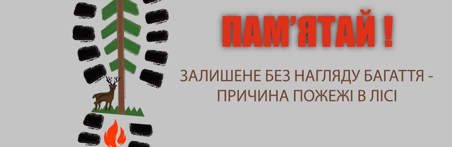Вогнеборці закликають громадян подбати про безпеку свого відпочинку в лісі