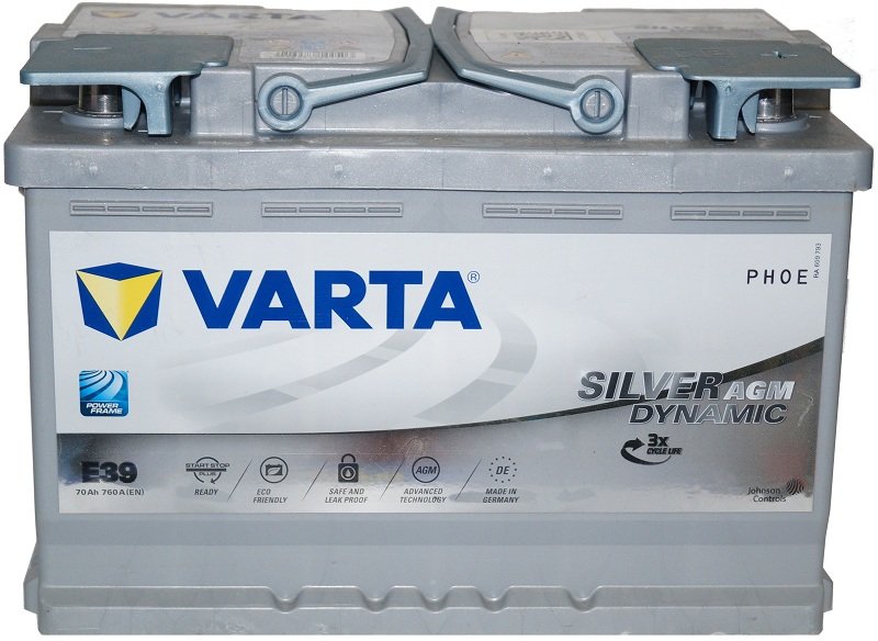 Акумулятори Varta у магазині 220km Чернівці